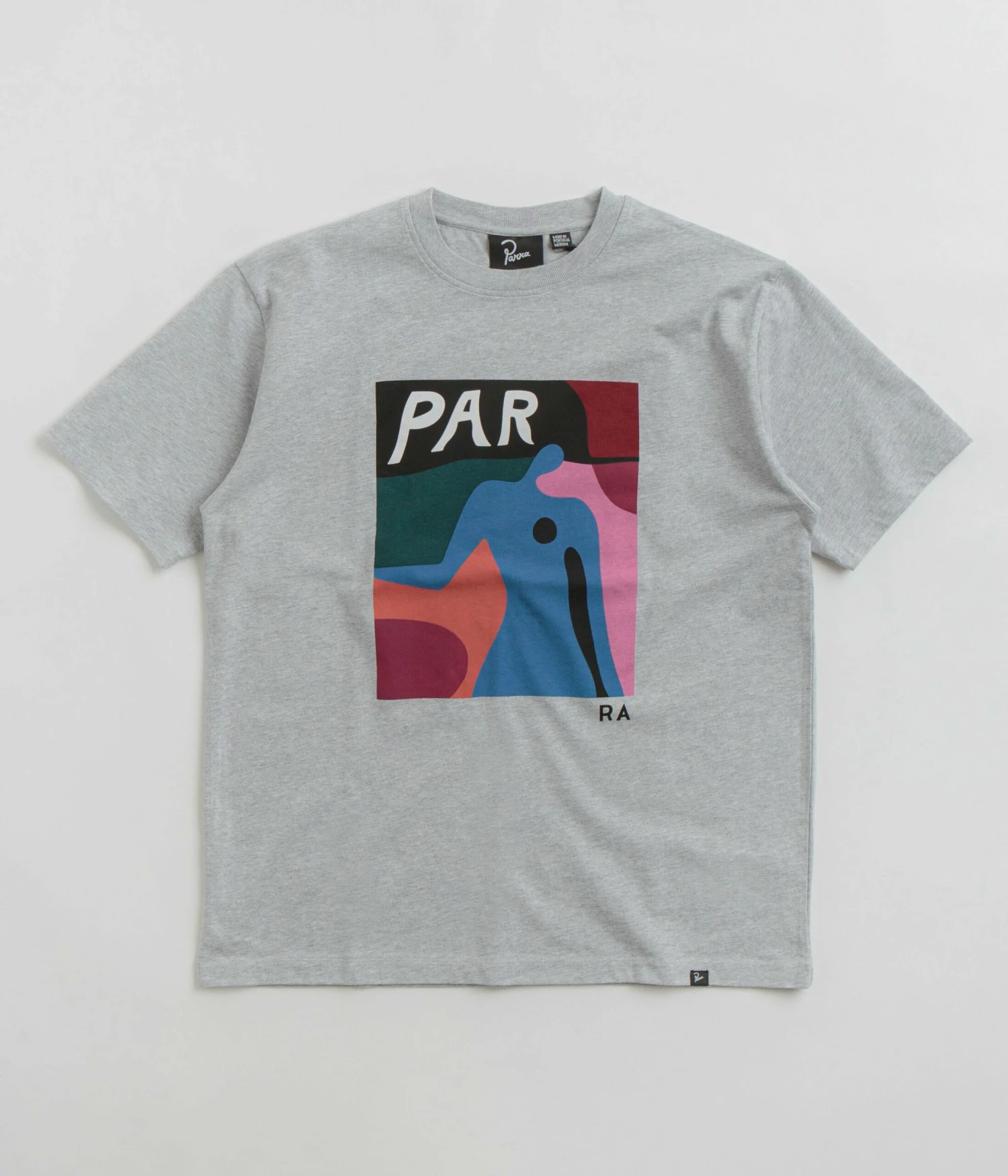 By Parra Ghost Caves T-Shirt - Heather Grey 3 By Parra Ghost Caves T-Shirt - Heather Grey