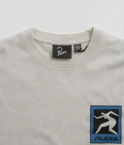 By Parra Pigeon Legs T-Shirt - Light Grey -FLATSPOT Sales by parra pigeon legs t shirt light grey 5