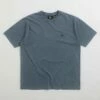 By Parra Script Logo T-Shirt - Washed Blue -FLATSPOT Sales by parra script logo t shirt washed blue 1