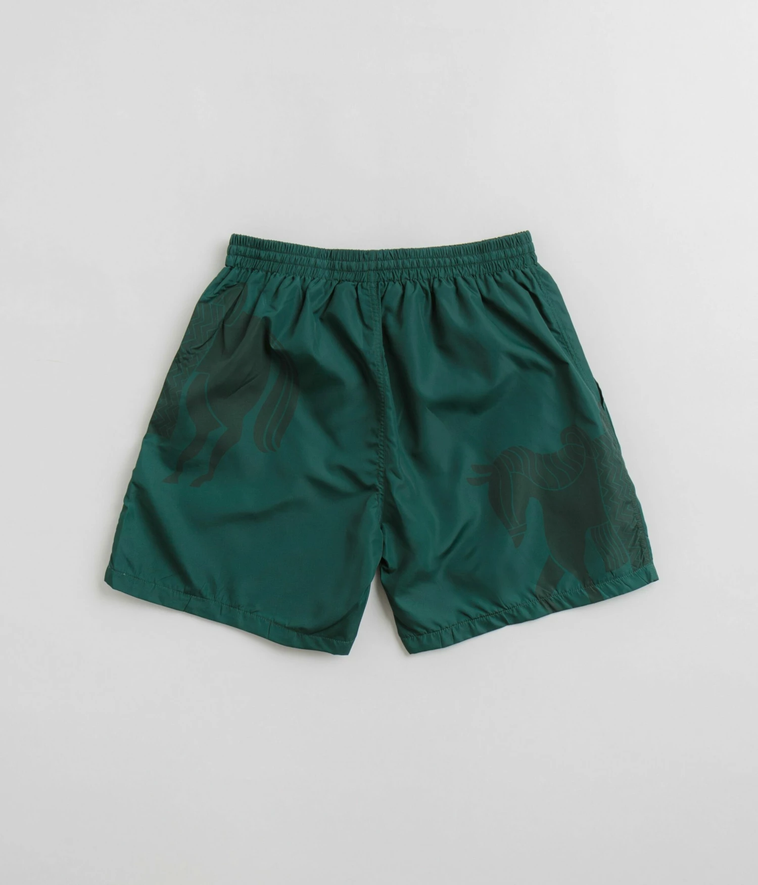 By Parra Short Horse Shorts - Pine Green 5 By Parra Short Horse Shorts - Pine Green - Image 3