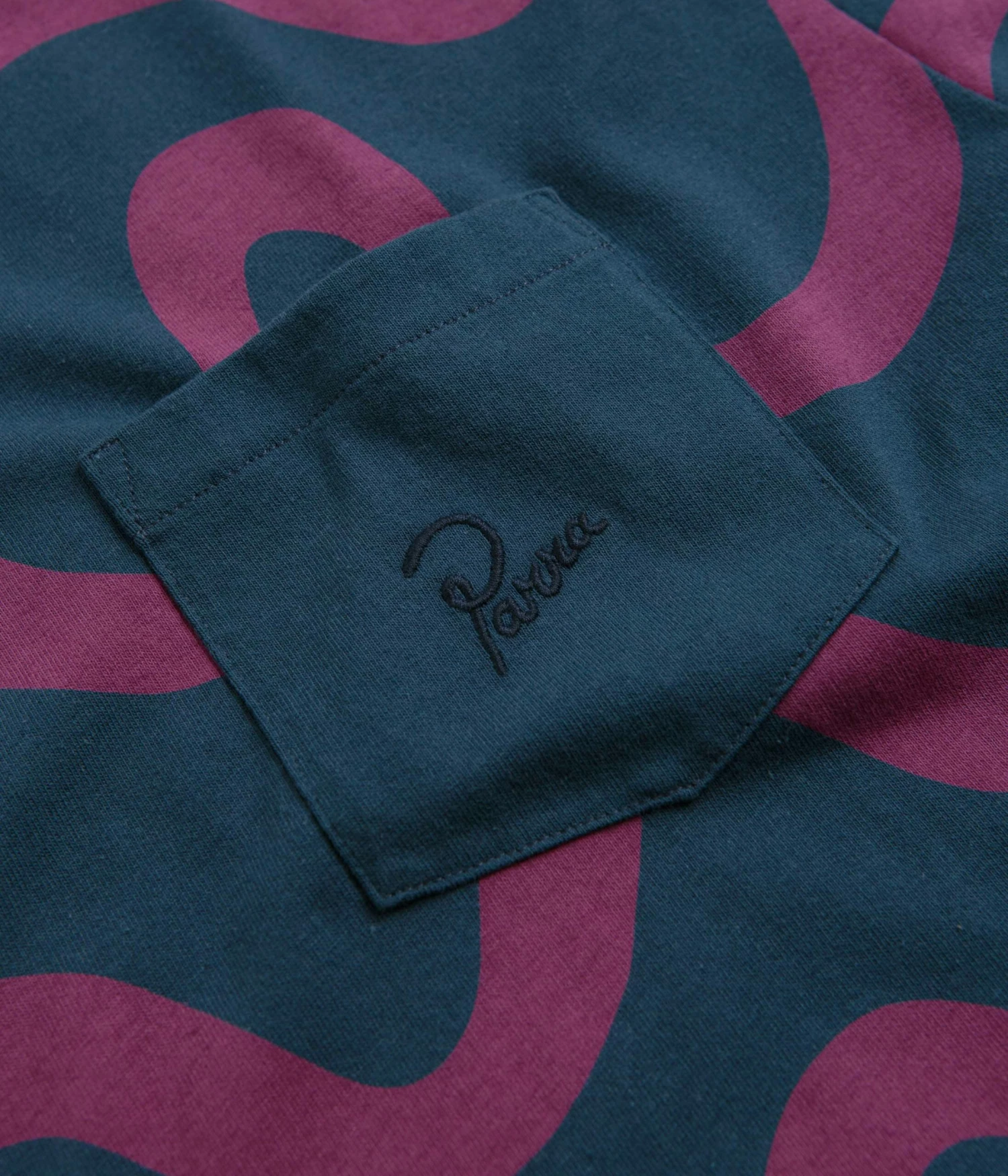 By Parra Sound Waved T-Shirt - Navy Blue 4 By Parra Sound Waved T-Shirt - Navy Blue - Image 2
