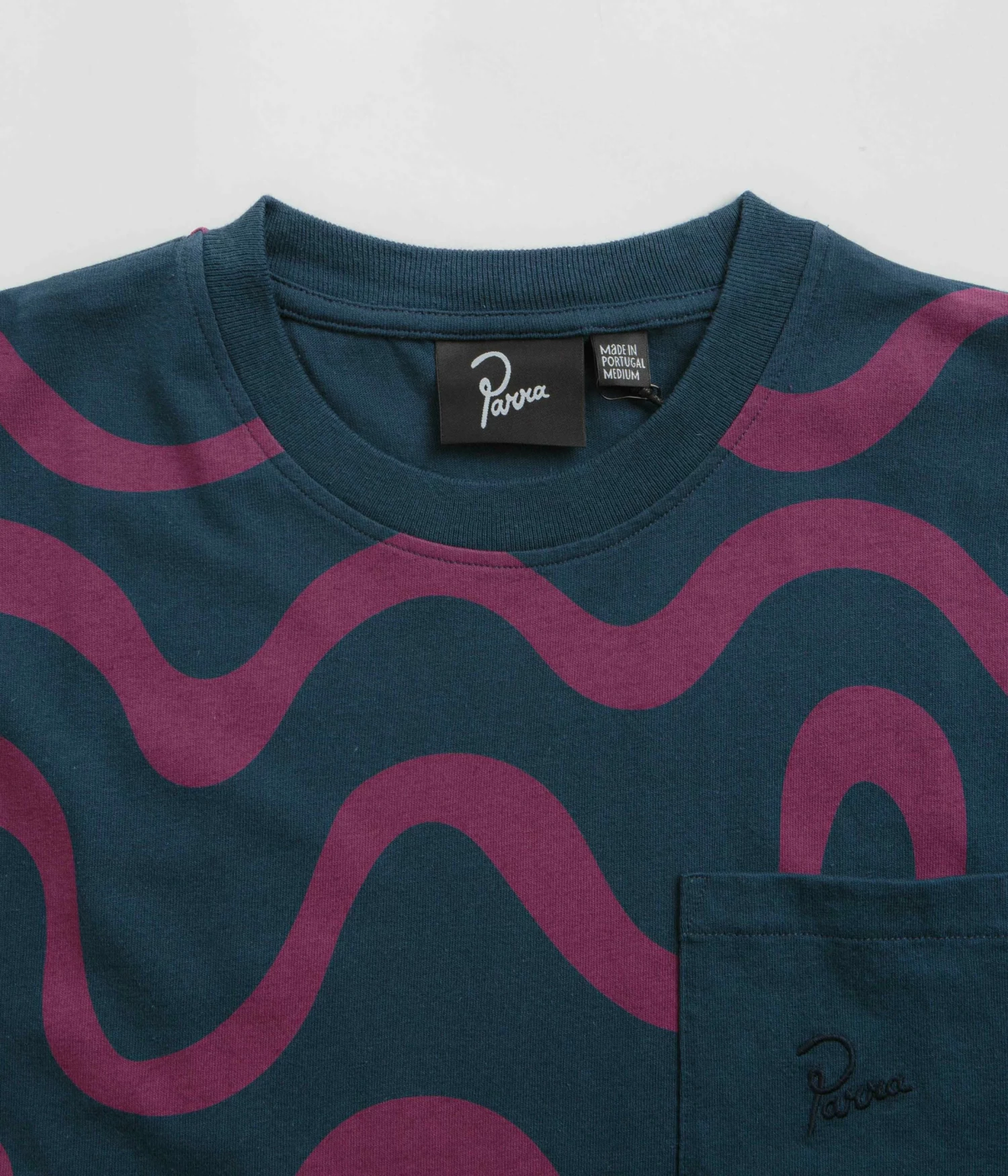 By Parra Sound Waved T-Shirt - Navy Blue 5 By Parra Sound Waved T-Shirt - Navy Blue - Image 3