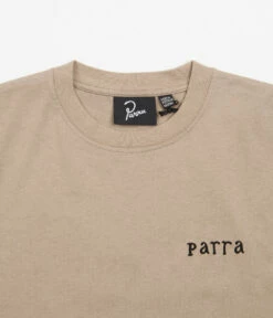By Parra Spirits Of The Beach T-Shirt - Mushroom Brown -FLATSPOT Sales by parra spirits of the beach t shirt mushroom brown 5