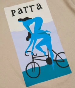 By Parra Spirits Of The Beach T-Shirt - Mushroom Brown -FLATSPOT Sales by parra spirits of the beach t shirt mushroom brown 6