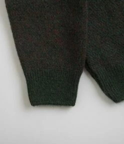 FLATSPOT Sales -FLATSPOT Sales by parra stupid strawberry knitted sweatshirt hunter green 2