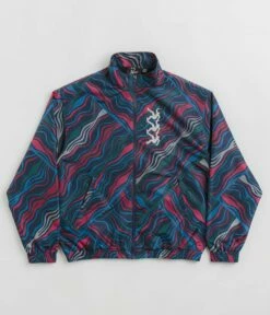By Parra Track Flow Track Jacket - Navy Blue