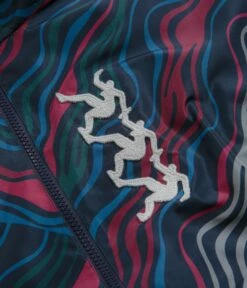 By Parra Track Flow Track Jacket - Navy Blue -FLATSPOT Sales by parra track flow track jacket blue 4