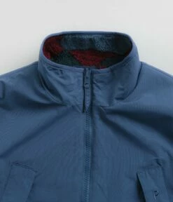 By Parra Trees In Wind Reversible Vest - Blue -FLATSPOT Sales by parra trees in wind reversible vest blue 3