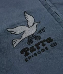 By Parra Twilled Bird Wheel Jacket - Washed Blue 13 By Parra Twilled Bird Wheel Jacket - Washed Blue -FLATSPOT Sales by parra twilled bird wheel jacket blue 4