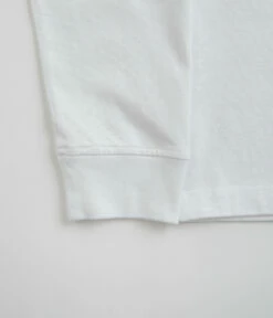 By Parra Wine And Books Long Sleeve T-Shirt - White -FLATSPOT Sales by parra wine and books long sleeve t shirt white 3