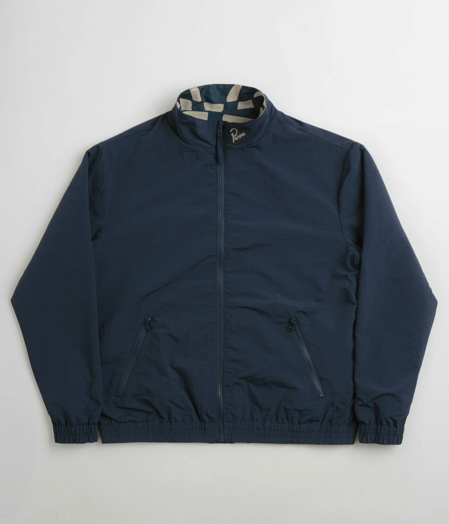 By Parra Zoom Winds Reversible Track Jacket - Navy Blue 4 By Parra Zoom Winds Reversible Track Jacket - Navy Blue - Image 2