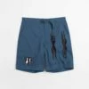 By Parra Zebra Striped P Shorts - Teal -FLATSPOT Sales byParraZebraStripedPShorts 1