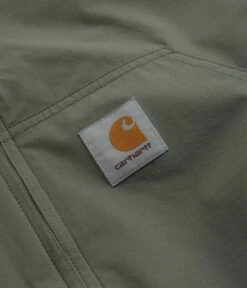 Carhartt Active Bomber Jacket - Smoke Green -FLATSPOT Sales carhartt active bomber jacket smoke green 4