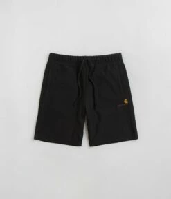 Carhartt American Script Sweat Shorts - Black