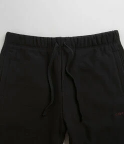 Carhartt American Script Sweat Shorts - Black -FLATSPOT Sales carhartt american script sweat shorts black 4