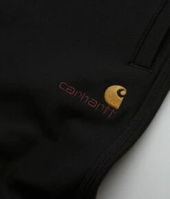 Carhartt American Script Sweat Shorts - Black -FLATSPOT Sales carhartt american script sweat shorts black 6