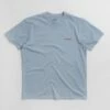 Carhartt American Script T-Shirt - Frosted Blue -FLATSPOT Sales carhartt american script t shirt frosted blue 1