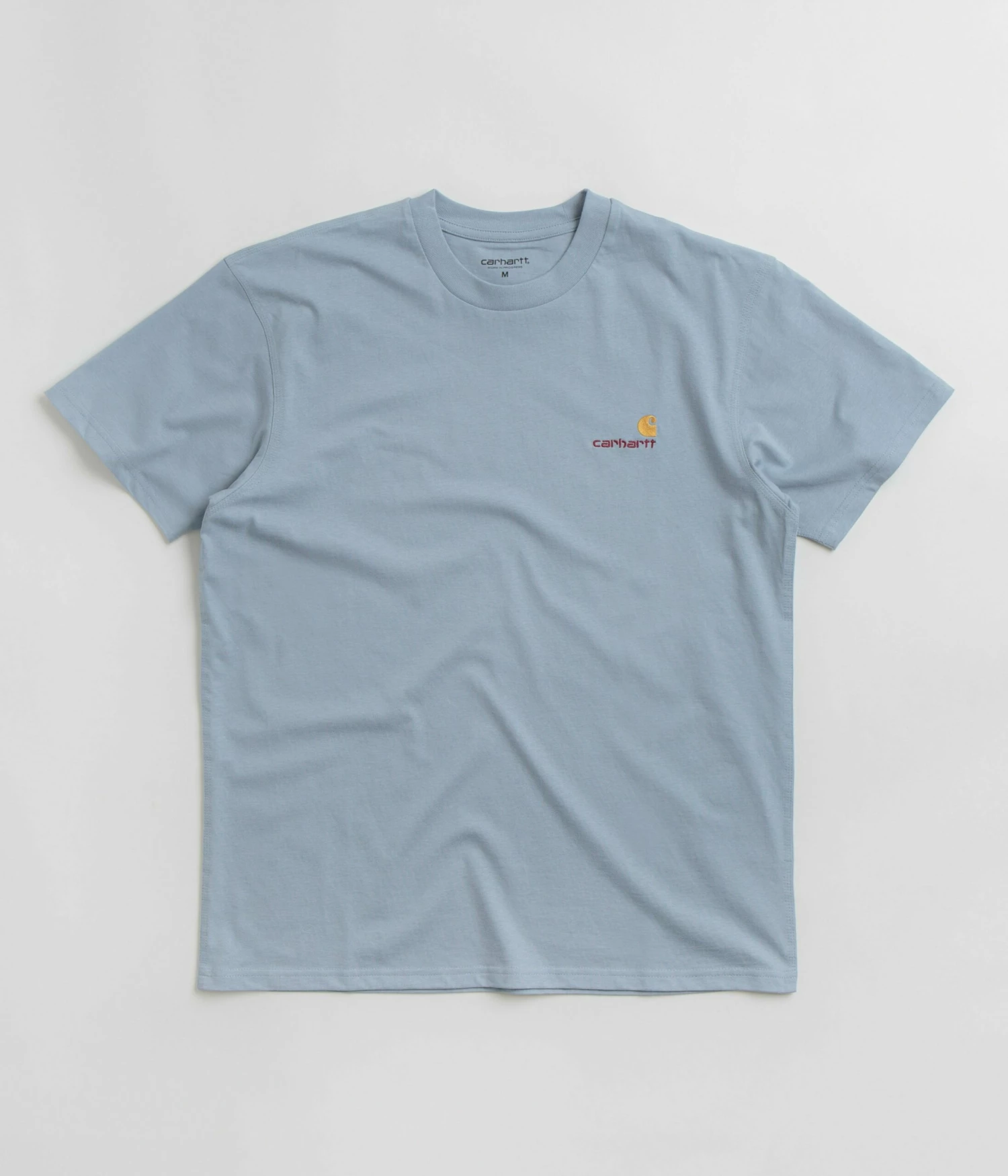 Carhartt American Script T-Shirt - Frosted Blue 3 Carhartt American Script T-Shirt - Frosted Blue