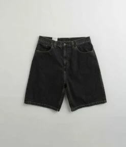 Carhartt Brandon Shorts - Black Stone Wash