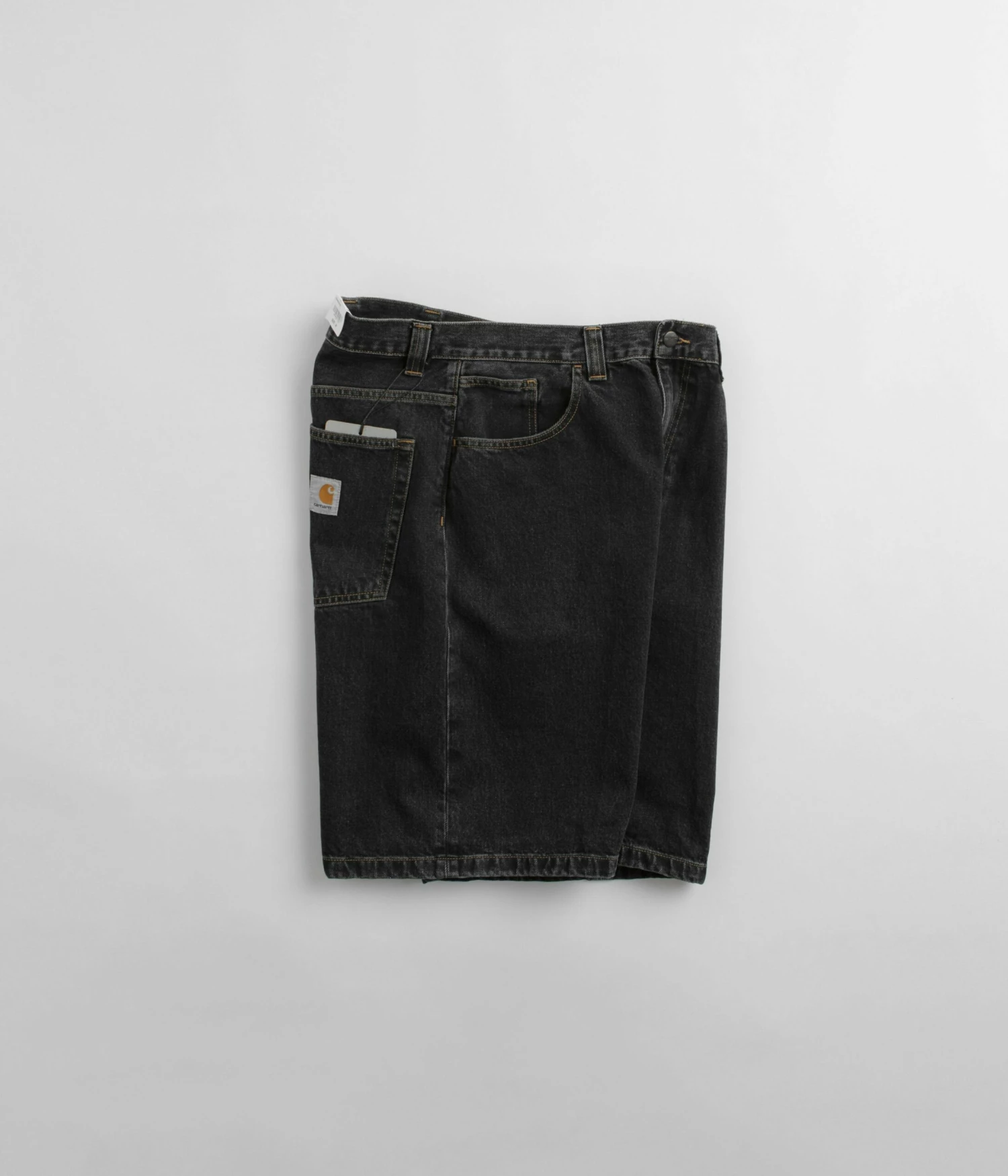 Carhartt Brandon Shorts - Black Stone Wash 4 Carhartt Brandon Shorts - Black Stone Wash - Image 2