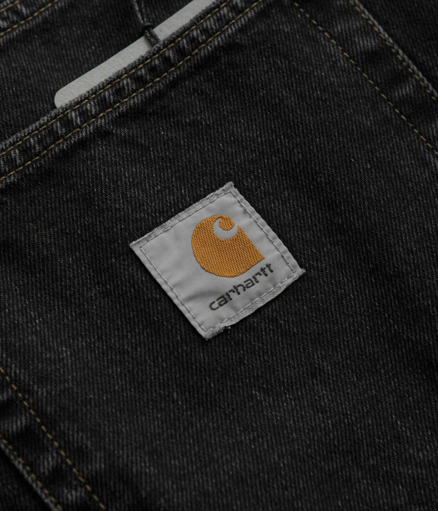 Carhartt Brandon Shorts - Black Stone Wash 9 Carhartt Brandon Shorts - Black Stone Wash - Image 7