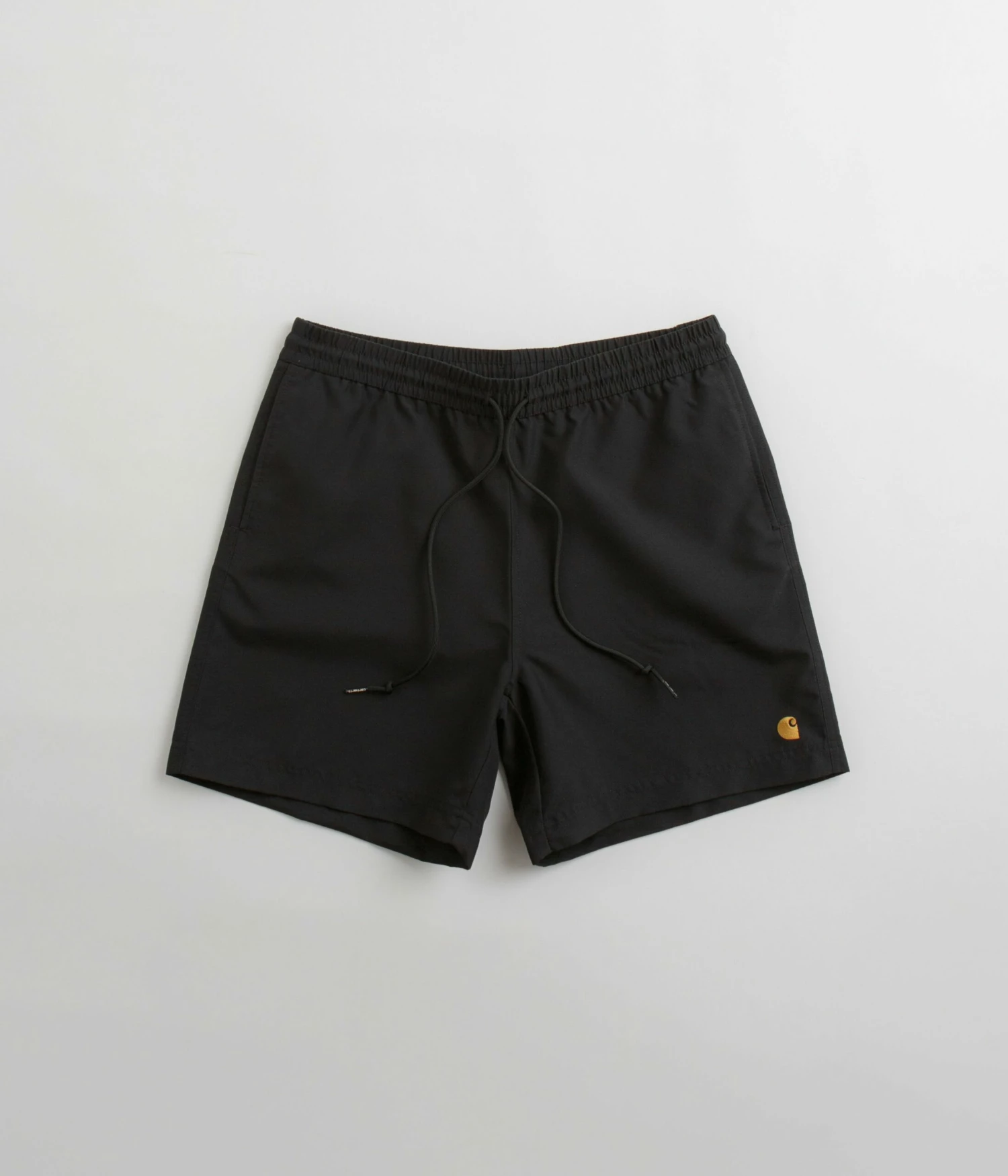 Carhartt Chase Swim Trunks - Black / Gold 3 Carhartt Chase Swim Trunks - Black / Gold