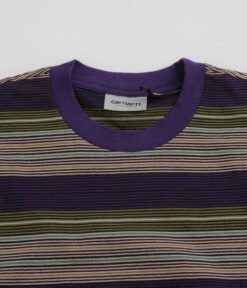 Carhartt Coby T-Shirt - Tyrian -FLATSPOT Sales carhartt coby t shirt tyrian 2