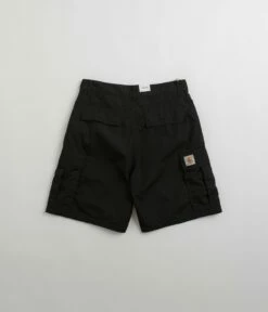 Carhartt Cole Cargo Shorts - Rinsed Black -FLATSPOT Sales carhartt cole cargo shorts rinsed black 3