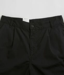 Carhartt Cole Cargo Shorts - Rinsed Black -FLATSPOT Sales carhartt cole cargo shorts rinsed black 4
