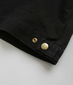 Carhartt Detroit Jacket - Black / Black / Aged Canvas -FLATSPOT Sales carhartt detroit jacket black black aged canvas 6