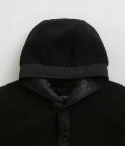 Carhartt Devin Hooded Liner Fleece - Black -FLATSPOT Sales carhartt devin hooded liner fleece black 4