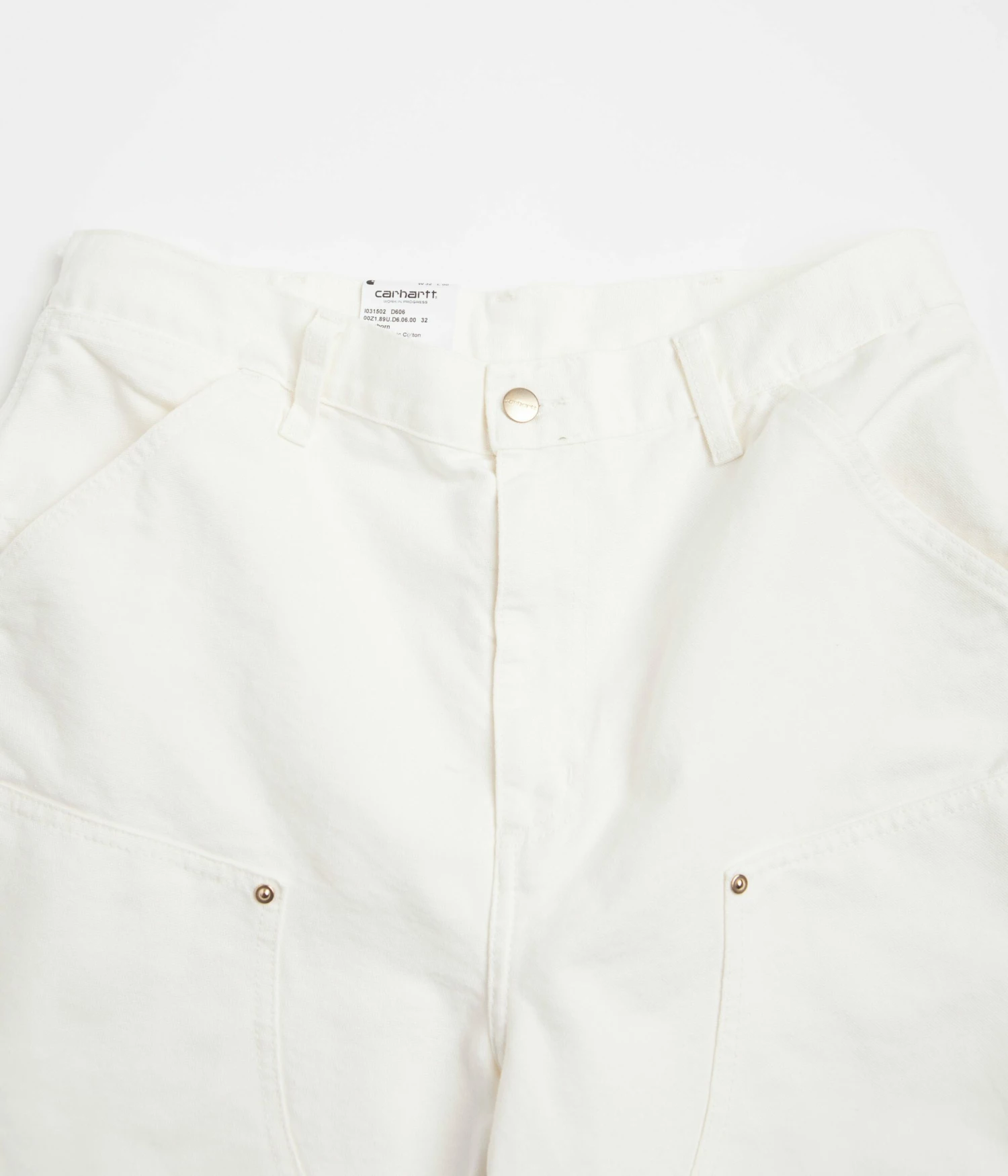 Carhartt Double Knee Shorts - Wax 7 Carhartt Double Knee Shorts - Wax - Image 5