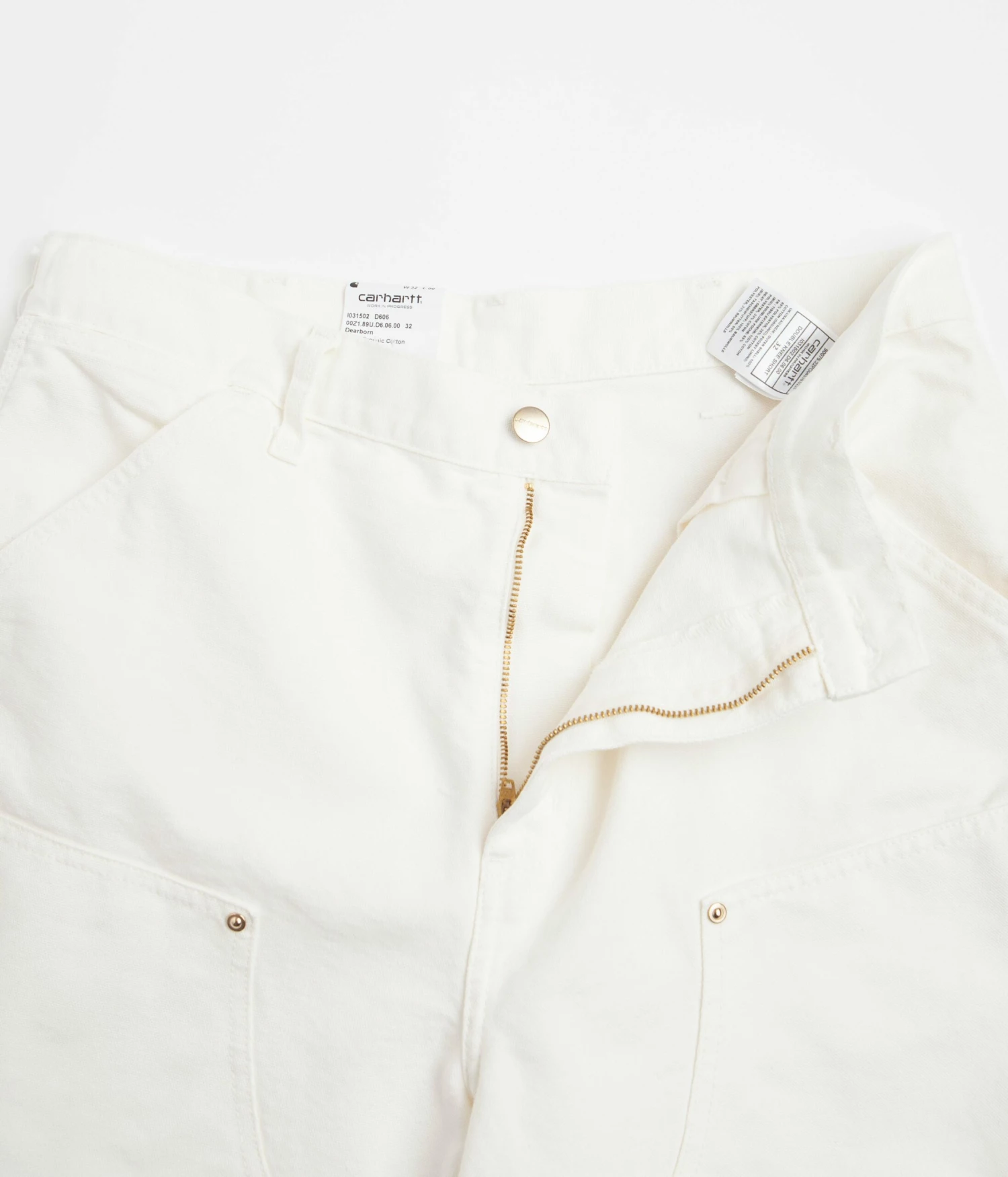 Carhartt Double Knee Shorts - Wax 9 Carhartt Double Knee Shorts - Wax - Image 7