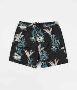 Carhartt Drift Swim Trunk - Hawaiian Floral Print / Black