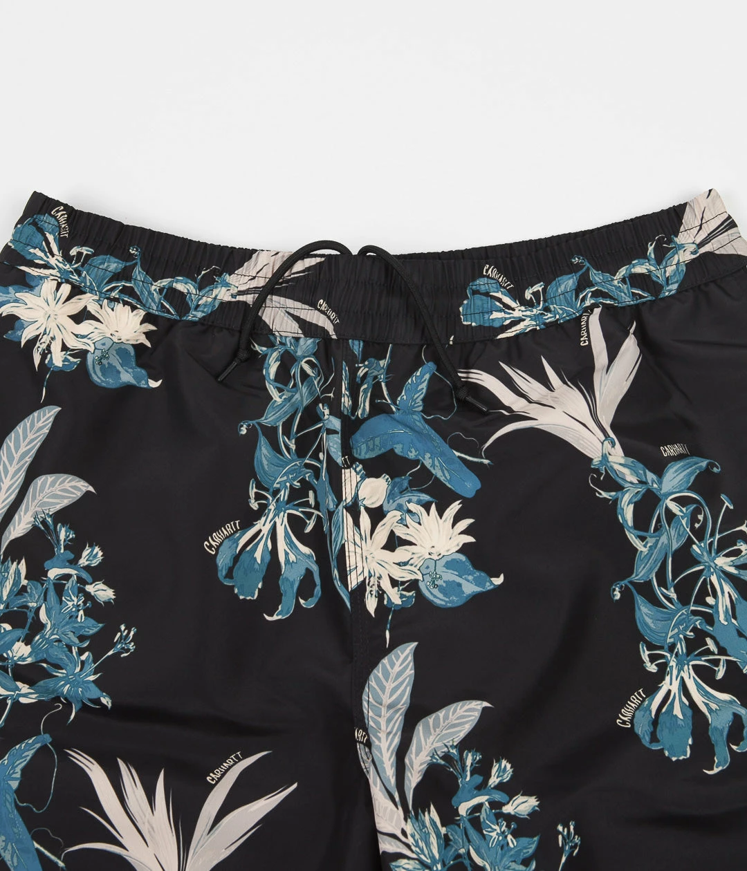 Carhartt Drift Swim Trunk - Hawaiian Floral Print / Black 4 Carhartt Drift Swim Trunk - Hawaiian Floral Print / Black - Image 2