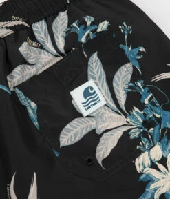 Carhartt Drift Swim Trunk - Hawaiian Floral Print / Black 11 Carhartt Drift Swim Trunk - Hawaiian Floral Print / Black -FLATSPOT Sales carhartt drift swim trunk hawaiian floral print black 5