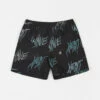 Carhartt Drift Swim Trunks - Heat Wave Print / Black -FLATSPOT Sales carhartt drift swim trunks heat wave print black 1