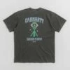 Carhartt Duckin T-Shirt - Black -FLATSPOT Sales carhartt duckin t shirt black 2