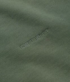 Carhartt Duster Script Crewneck Sweatshirt - Park -FLATSPOT Sales carhartt duster script crewneck sweatshirt park 3