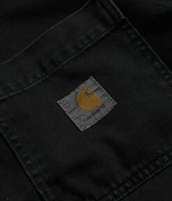 Carhartt Garrison Coat - Stone Dyed Black -FLATSPOT Sales carhartt garrison coat stone dyed black 4