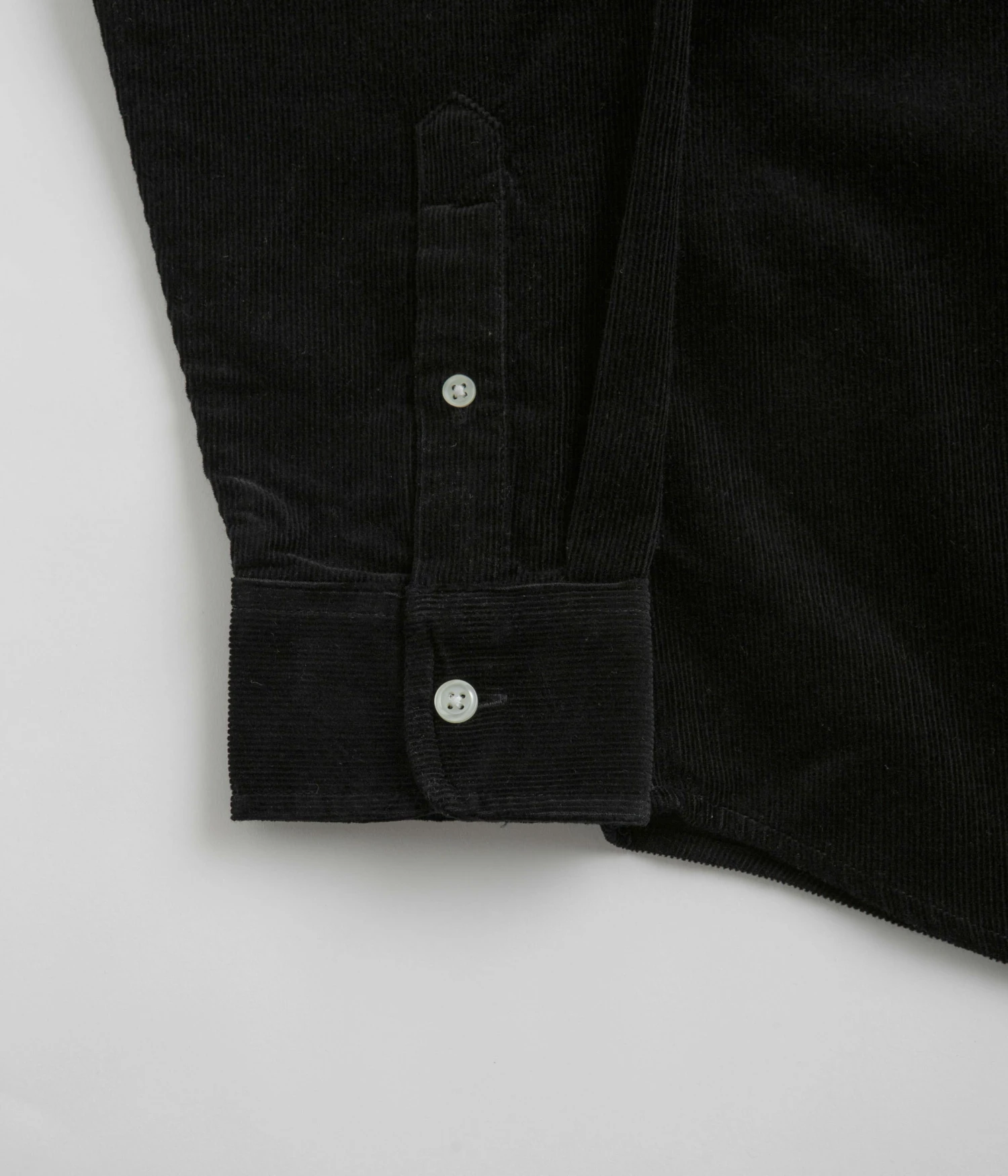 Carhartt Madison Fine Cord Shirt - Black / Wax 4 Carhartt Madison Fine Cord Shirt - Black / Wax - Image 2