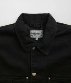 Carhartt Nash Jacket - Black Rinsed 9 Carhartt Nash Jacket - Black Rinsed -FLATSPOT Sales carhartt nash jacket black rinsed 4
