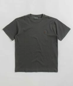 Carhartt Nelson T-Shirt - Charcoal