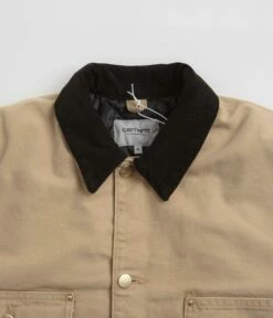 Carhartt OG Chore Coat - Dusty Hamilton Brown -FLATSPOT Sales carhartt og chore coat dusty hamilton brown 4