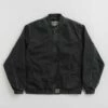 Carhartt OG Santa Fe Bomber Jacket - Stone Dyed Black -FLATSPOT Sales carhartt og santa fe bomber jacket stone dyed black 1