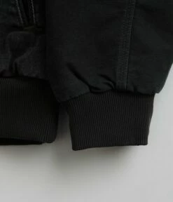 Carhartt Paxon Bomber Jacket - Black / Black -FLATSPOT Sales carhartt paxon bomber jacket black black 6