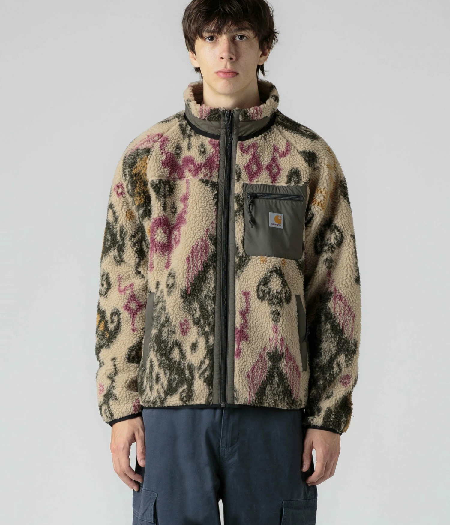 Carhartt Prentis Liner Jacket - Baru Jacquard / Wall / Cypress 7 Carhartt Prentis Liner Jacket - Baru Jacquard / Wall / Cypress - Image 5