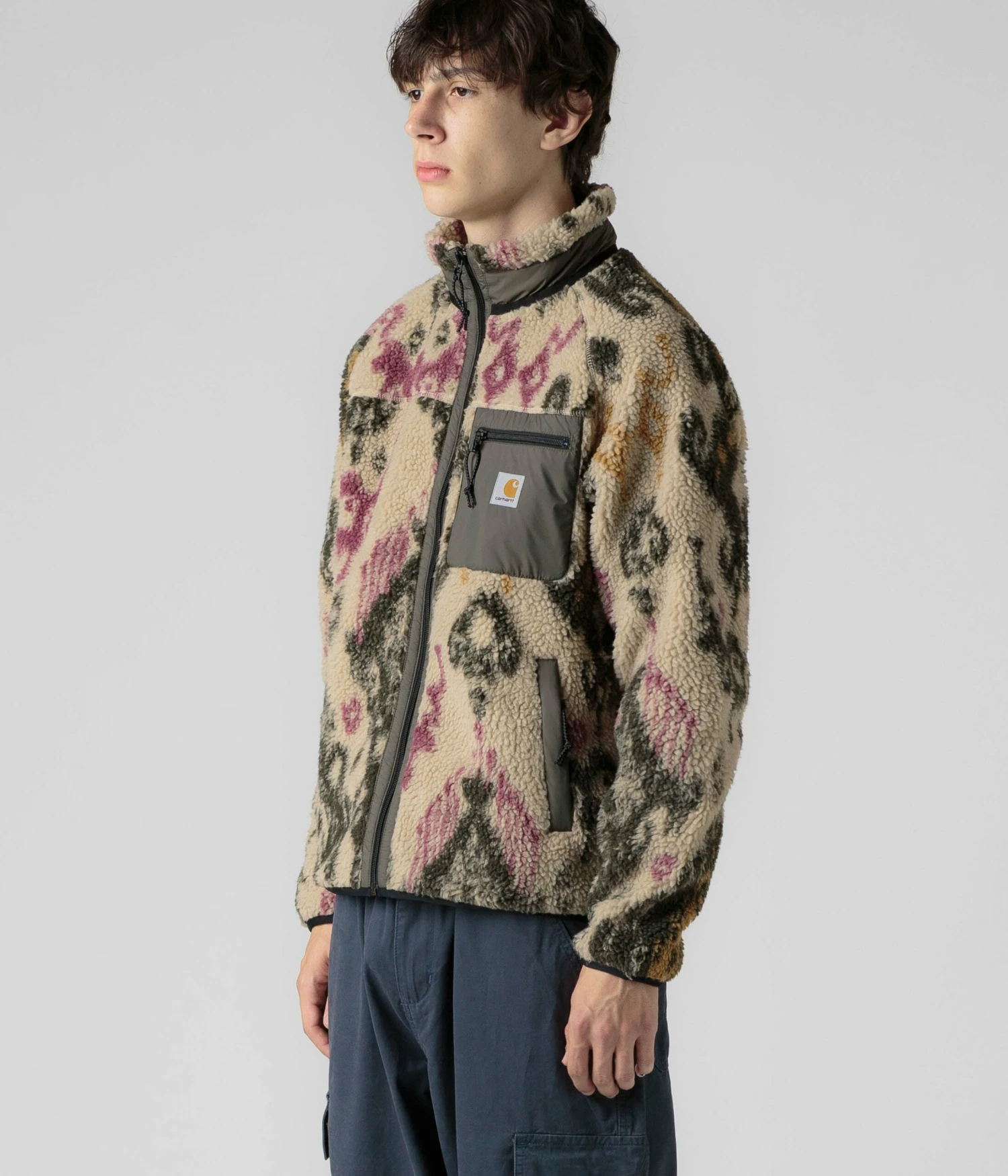 Carhartt Prentis Liner Jacket - Baru Jacquard / Wall / Cypress 8 Carhartt Prentis Liner Jacket - Baru Jacquard / Wall / Cypress - Image 6