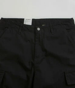 Carhartt Regular Cargo Shorts - Black -FLATSPOT Sales carhartt regular cargo shorts black 4