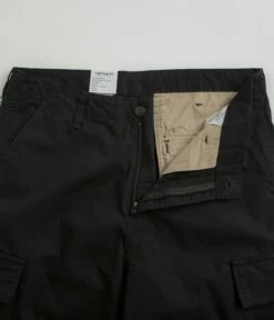 Carhartt Regular Cargo Shorts - Black -FLATSPOT Sales carhartt regular cargo shorts black 6